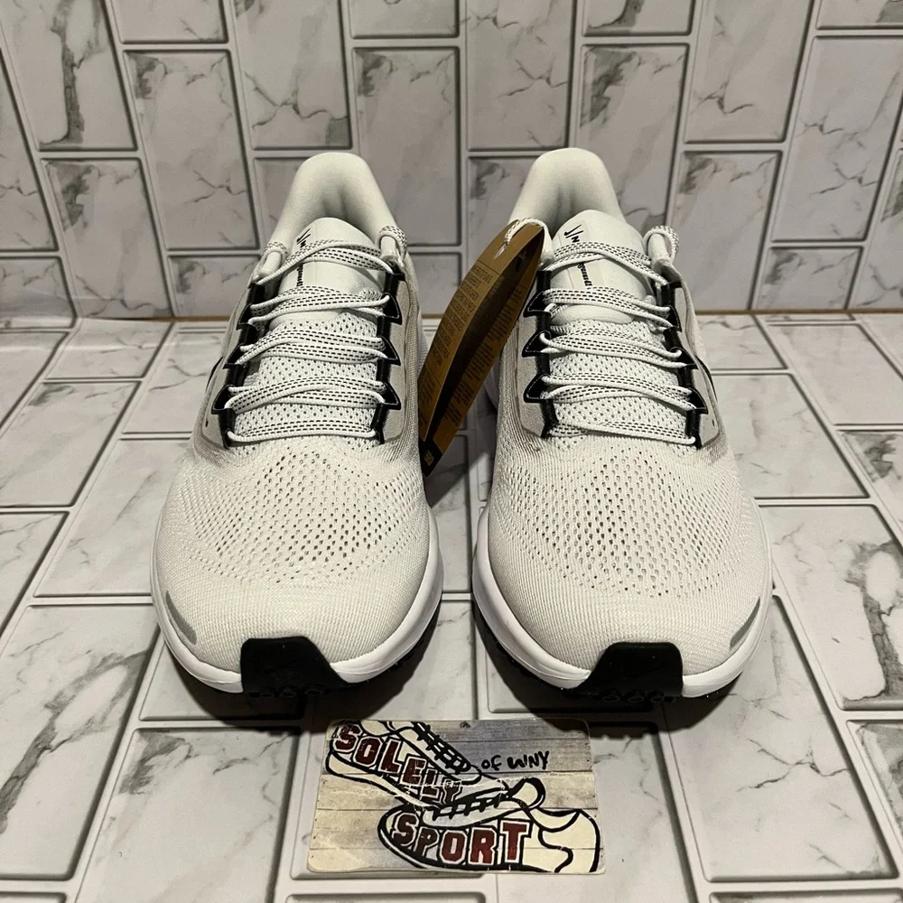 New Nike Air Zoom Pegasus 41 Running Training Gym Shoes Womens White Black - Picture 6 of 11